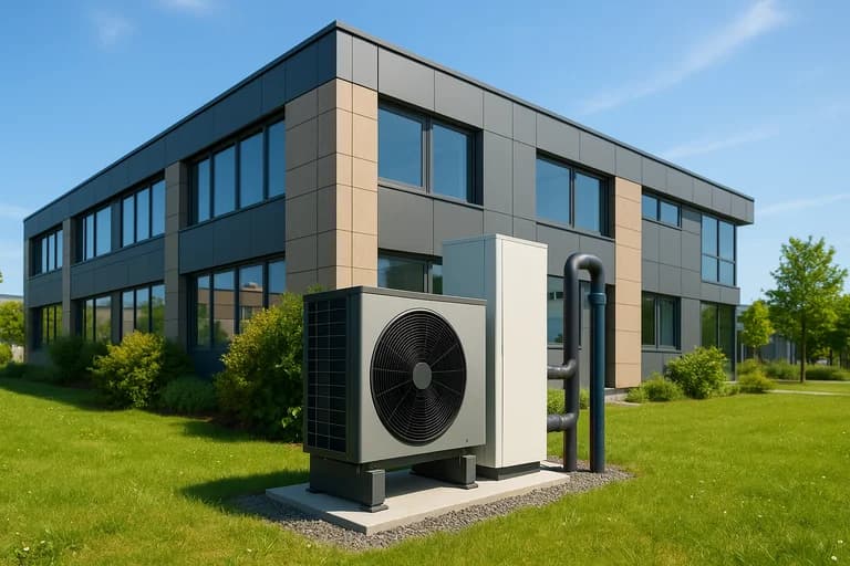 Installation de PAC géothermique